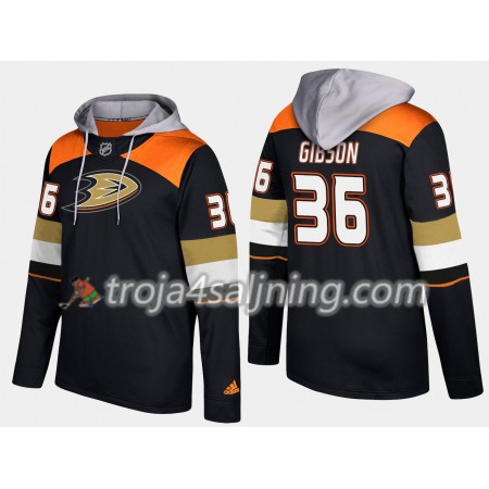 Anaheim Ducks John Gibson 36 N001 Hooded Sweatshirt - Herr Anaheim Ducks John Gibson 36 N001 Hooded Sweatshirt - Herr